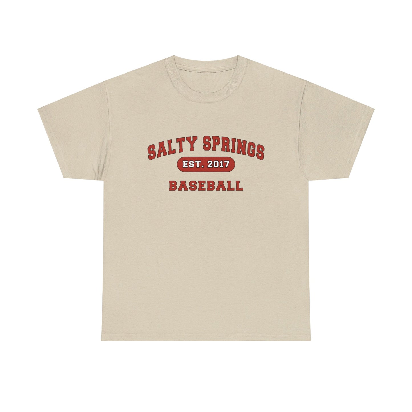 Adult Size Salty Springs Baseball T-Shirt