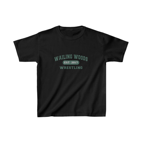 Kids Size Wailing Woods Wrestling T-Shirt