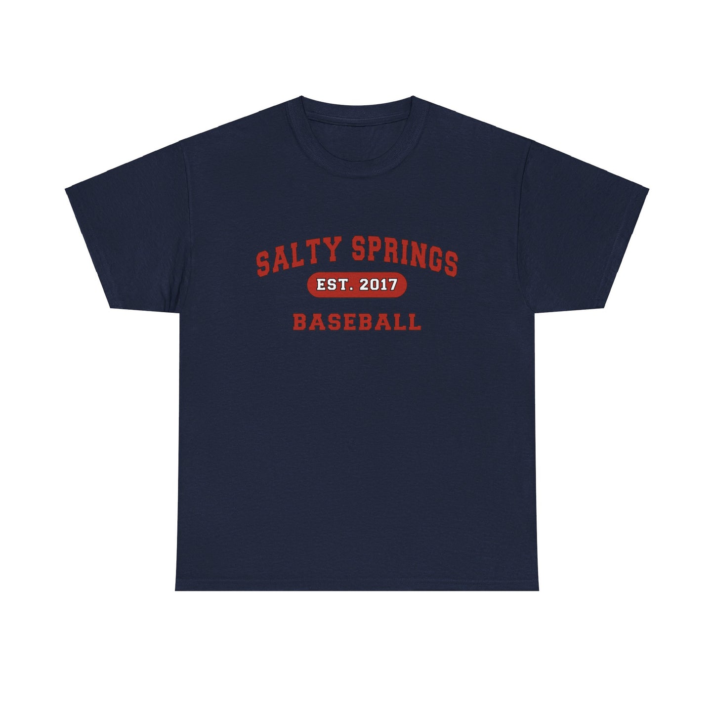 Adult Size Salty Springs Baseball T-Shirt