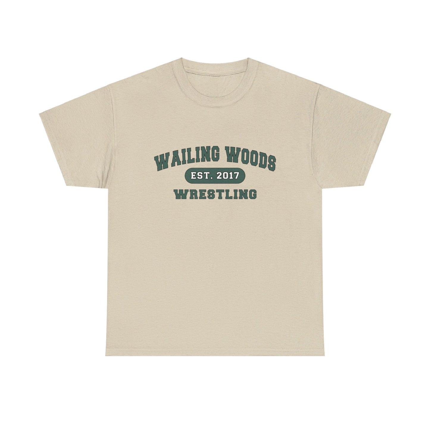 Adult Size Wailing Woods Wrestling T-Shirt