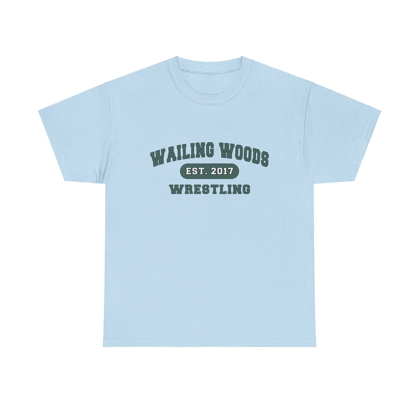 Adult Size Wailing Woods Wrestling T-Shirt