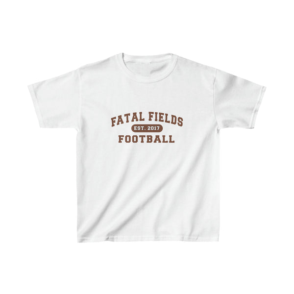 Kids Size Fatal Fields Football T-Shirt