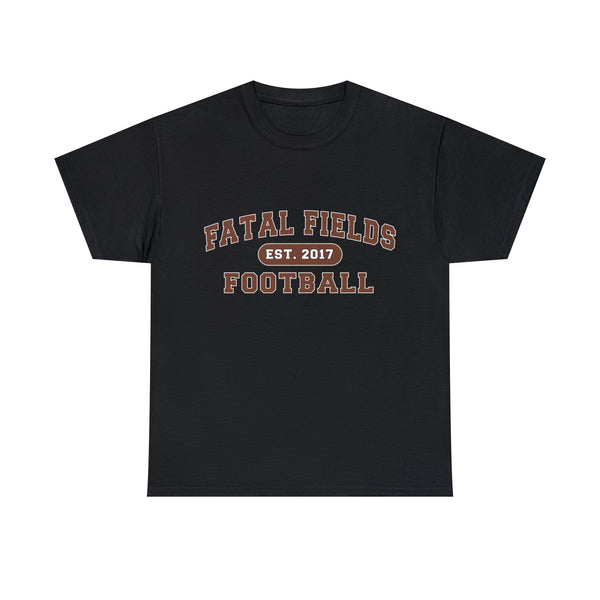 Adult Size Fatal Fields Football T-Shirt