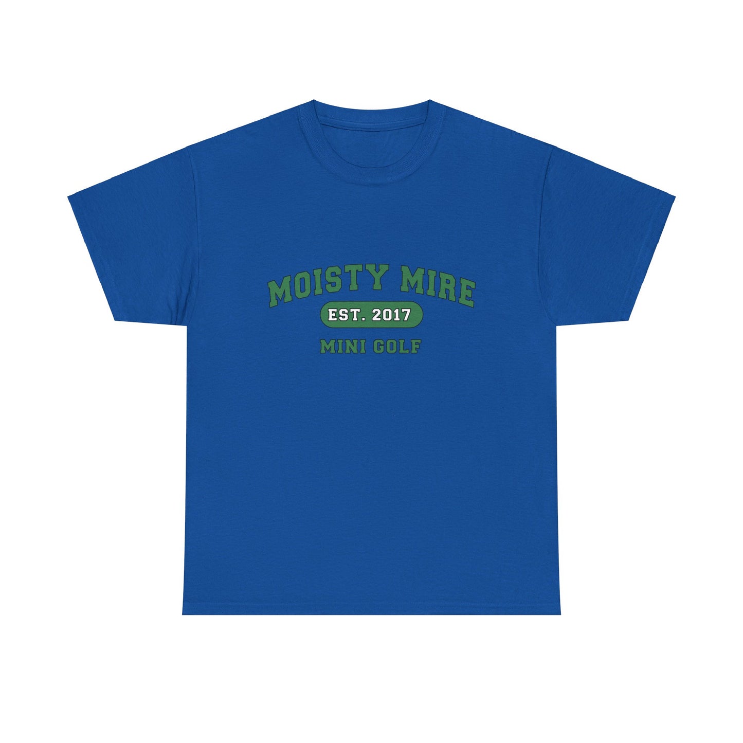 Adult Size Moisty Mire Mini Golf T-Shirt